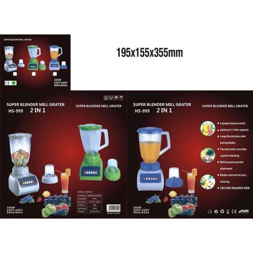 2 In 1 Grinder/Blender 1.5 LITER Blender - Image 3