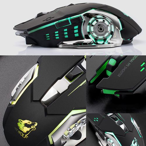 2.4GHz Wireless Charging Game Mouse Luminous Plug And Play - Image 4