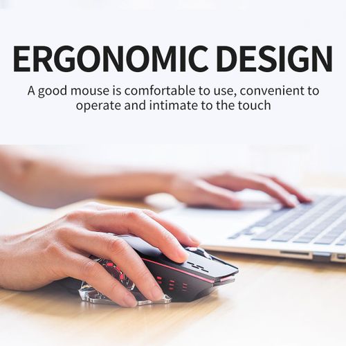 2.4GHz Wireless Charging Game Mouse Luminous Plug And Play - Image 6