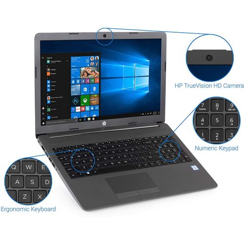 250 G7 15.6" 500GB HDD, Intel Core I5 8thGen 4GB RAM Laptop - Image 3