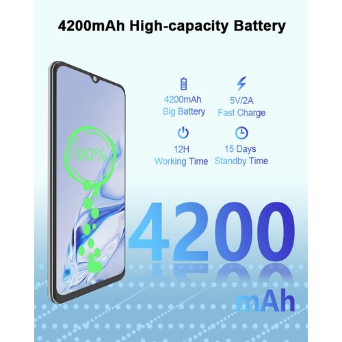 Cubot Note 20, 6.5", 3GB+64GB, (Dual SIM) Quad Camera 12MP Android 10 NFC - Black - Image 3