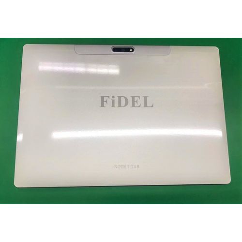 FiDEL Note 7 10.1'' 64GB HDD 3GB RAM 4g/LTE Android 10.0 Tablet Silver + Leather Case -Black - Image 2