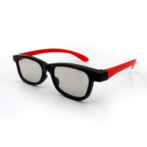 G66 Passive 3D Glasses Polarized Lenses For Cinema - Black - Image 4