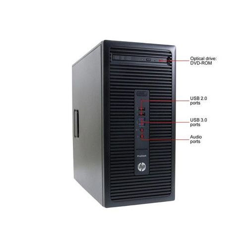 Hp Prodesk 600 MT, Corei5 ,8GB RAM, 1TB HDD, Win10 & MS 2016 - Image 3