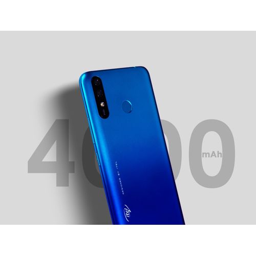 Itel A56 5.99" IPS Screen, Android 9 Pie, 16GB ROM + 1GB RAM, 8MP + 5MP Camera, 4000mAh Battery, Fingerprint & Face ID - Blue - Image 3