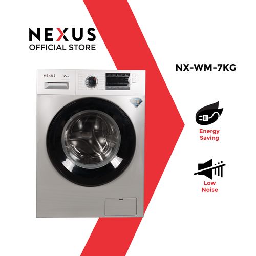 Nexus 7KG Front Loading Washing Machine - Premium Digital Finish