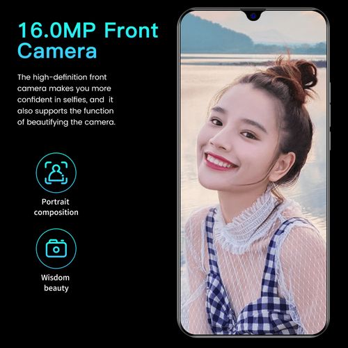 Sailf S60+ Smartphone 7.1" Inches 2GB, 32GB ROM Android 10.0, (32MP + 48mp)-black - Image 4