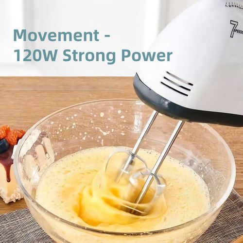 Scarlett 7 Speed Electric Hand Mixer Whisk Egg Beater Cake Baking - Image 2
