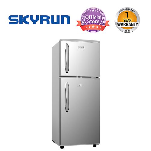 Skyrun 118 Litres Double Door Top Mount Fridge BCD-118HC Sliver