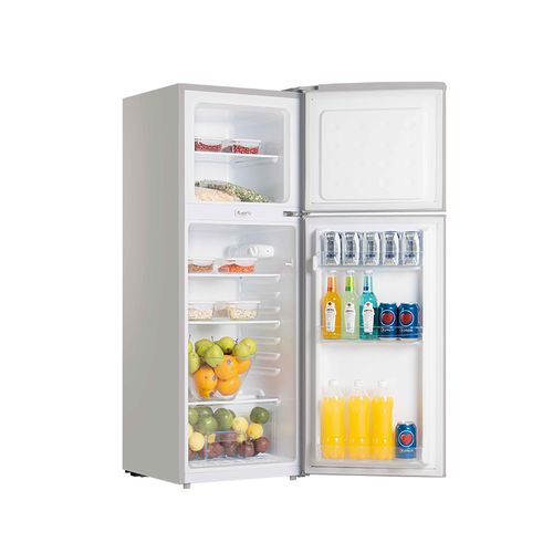 Skyrun 118 Litres Double Door Top Mount Fridge BCD-118HC Sliver - Image 2