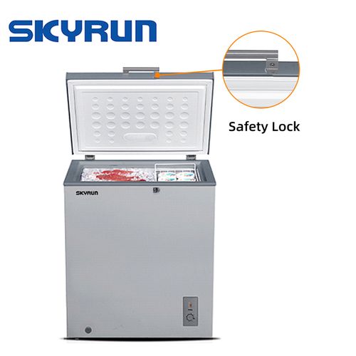 Skyrun 145-Litres Chest Freezer BD-145A Grey - Image 2
