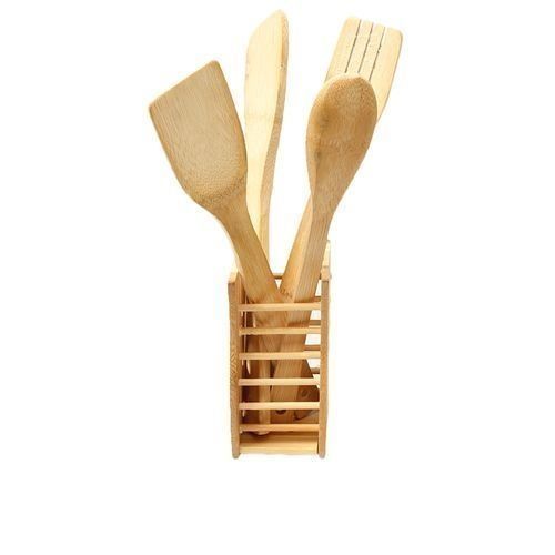 Wooden Spoons Set And Portable Mortal & Pestle - Image 3