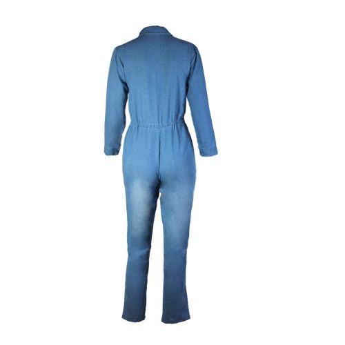 Lace Jeans Ladies Casual Jumpsuit - Image 3
