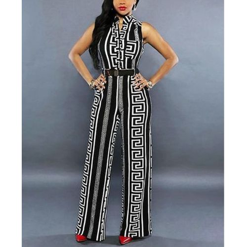 Women Jumpsuit Rompers -black