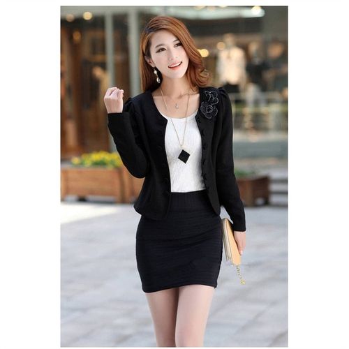 Women Suit Puff Sleeve