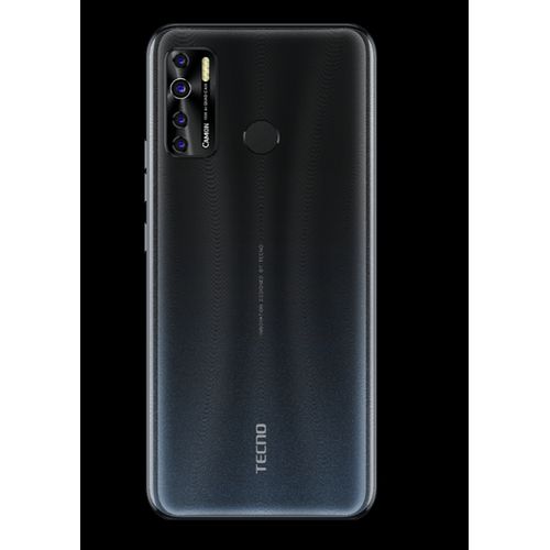 Tecno Camon 16 S (CD6J) 6.6" Screen, 4GB RAM + 128GB ROM, Android Q, 48MP Quad Rear Camera, 5000mAh, 4G LTE, Fingerprint -Grey - Image 2