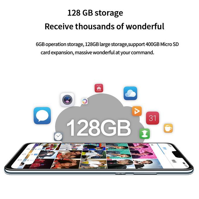 Refurbished Huawei Y9 2020 6.5-inch FHD+, 8gb+128gb, Blue - Image 4