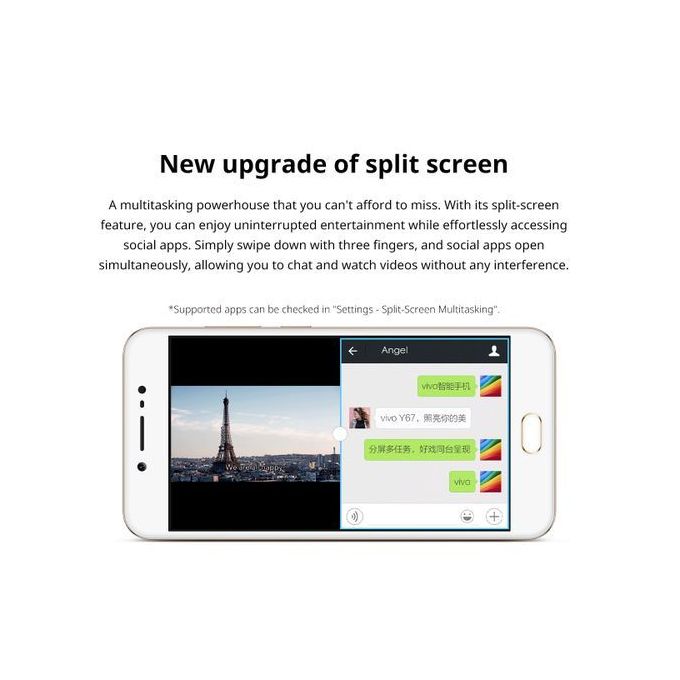 Vivo Y67 Renewed 4GB 64GB 5.5” Dual SIM 3000mAh Smartphone - Image 4