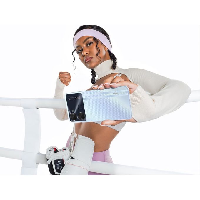 itel P40 - 6.6" (64GB/4GB) 4G Dual SIM, 6000mAh - Blue - Image 2