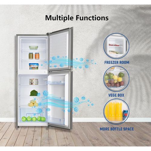 Skyrun 195 Litres Double Door Top Mount Fridge2