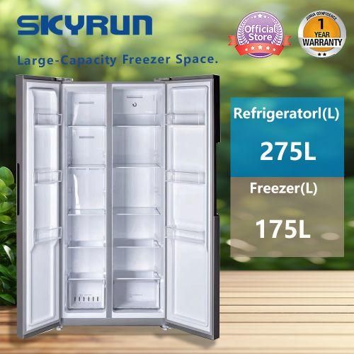 Skyrun 450 Litres Side By Side No Frost Fridge1