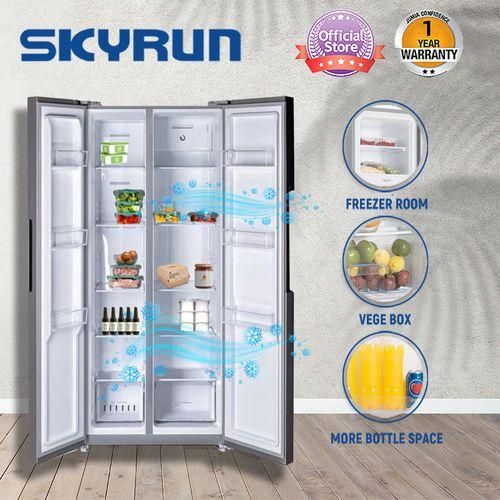 Skyrun 450 Litres Side By Side No Frost Fridge2