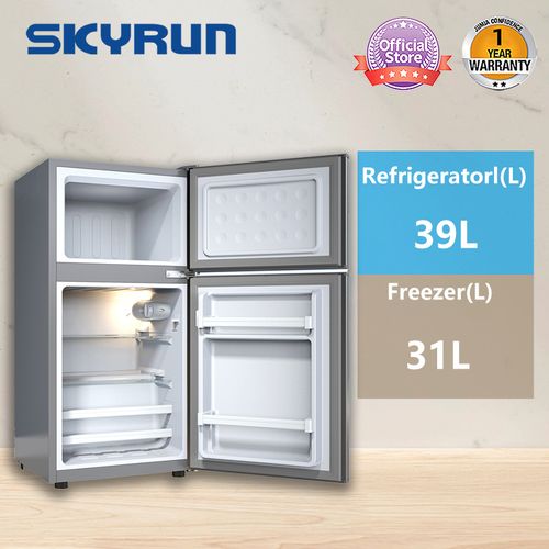 Skyrun 70 Litres Double Door Top Mount Fridg